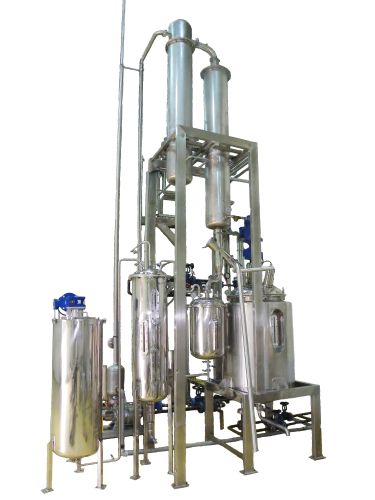 Alcohol Vacuum Evaporator & Recovery 200 - 3,000 L.