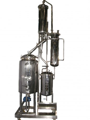 Alcohol Vacuum Evaporator & Recovery 50 - 150 L.